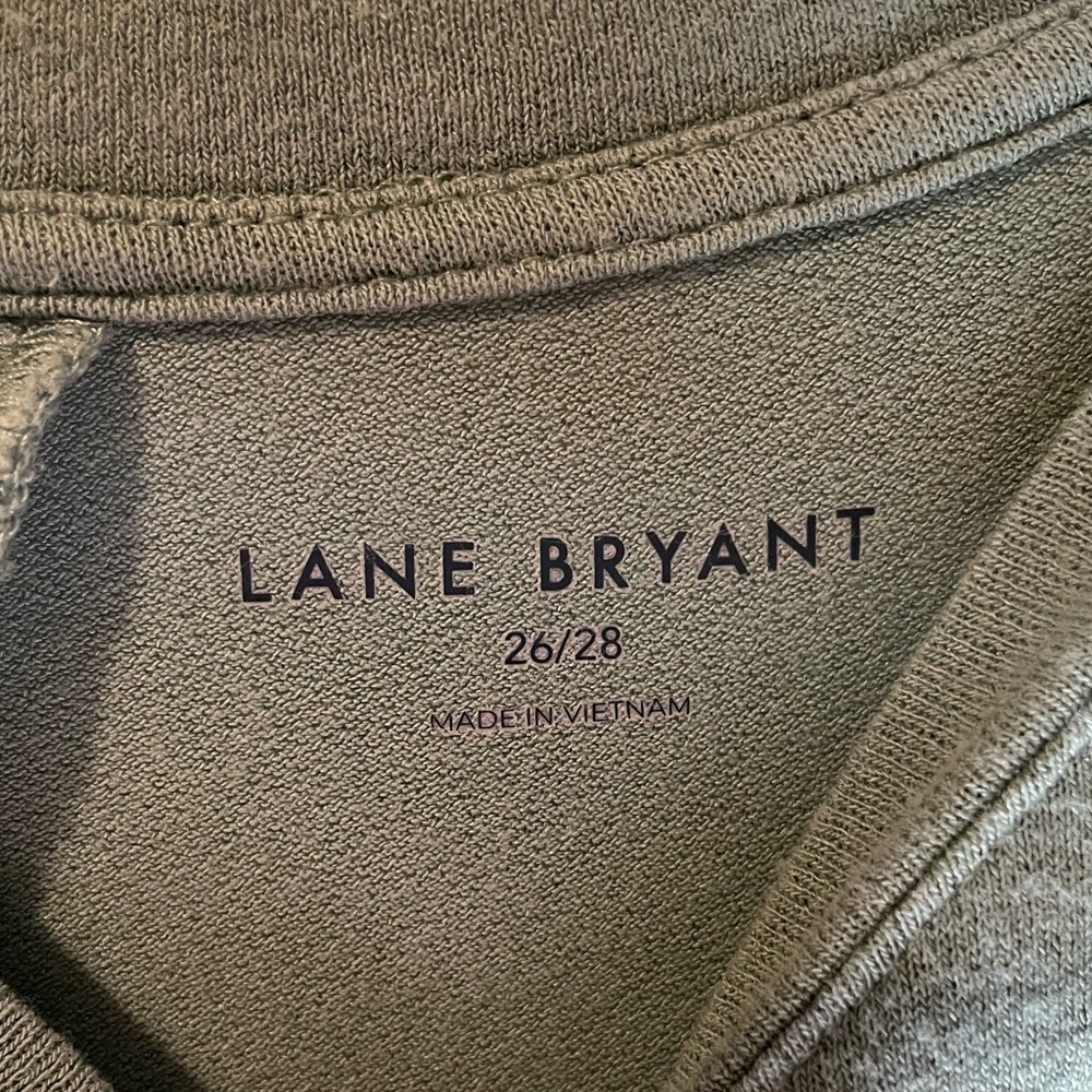 Lane Bryant Green Blouse - Picture 3 of 5